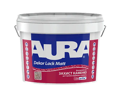 Лак акриловый Aura Decor Lack Matt фасадный 2.5л