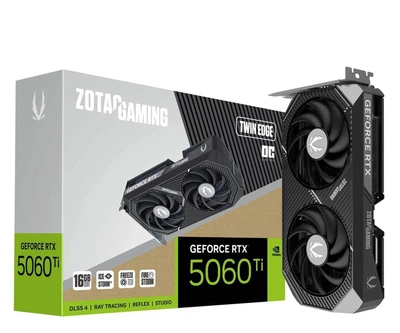 Відеокарта Zotac PCI-Ex GeForce RTX 5060 Ti GAMING Twin Edge OC