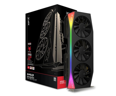 Відеокарта XFX Radeon RX 9070 XT Mercury OC RGB 16GB GDDR6 (RX-97TRGBBB9) EU