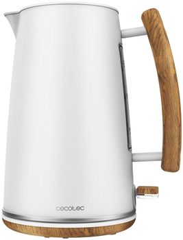 Электрочайник Cecotec ThermoSense 400 White Woody