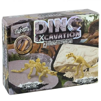 Набір Danko Toys для проведення розкопок динозаврів Dino Excavation (DEX-01-06)