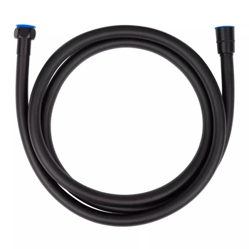 Душевой шланг 180 см черный Wezer WKR-015-180B