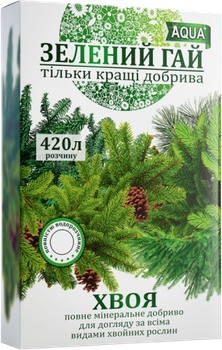 Удобрение водорастворимое Зеленый гай-Аква Хвоя 300 г (4820161960502)