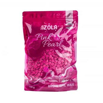 Воск гранулированный для бровей Brow Epil Wax Pink Pearl Zola 500 г