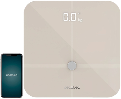Весы напольные Cecotec Surface Precision 10600 Smart Healthy Pro Бежевые