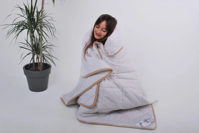 Ковдра Goodnight.Store Полегшена: 160х200 см колір Білий