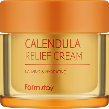 Krem do twarzy FarmStay Calendula Relief łagodzący 80 ml (8809783325933)