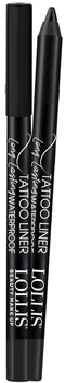 Карандаш для глаз Lollis Tattoo Liner Водостойкий Черный 1.8 г (8681546110242)