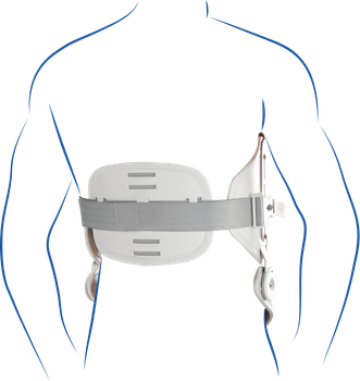 Гиперэкстензионный ортопедичний корсет Dorso Rigid 35 Thuasne Розмір-LS (0890 01_LS)