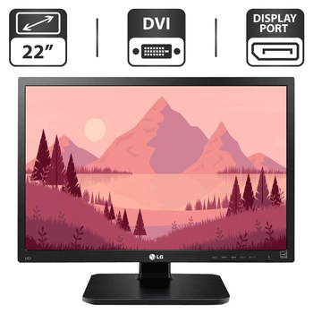 Монитор LG 22MB65PY / 22" (1680x1050) TN / USB, VGA, DVI, DisplayPort / VESA 100x100 б/у