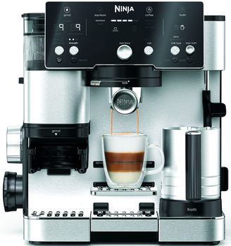 Кавоварка рожкова Ninja Luxe Café Essential Coffee Maker ES501EU