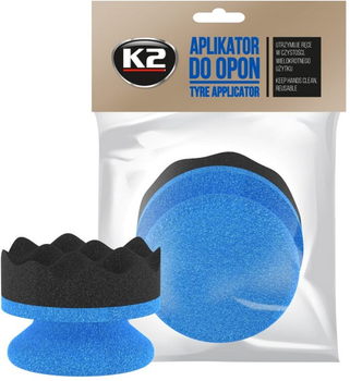Губка-аплікатор для полірування шин K2 TYRE APPLICATOR 25 см (5906534011695)