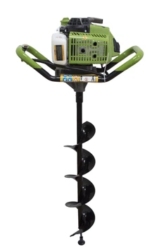 Мотобур ProCraft PROFESSIONAL GD68 (мощный двигатель 62 см3, прочная рама, шнек 150мм в комплекте)