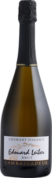 Вино ігристе Edouard Leiber Crémant d’Alsace L’Ambassadeur біле сухе 0.75 л 12.5% (3488330090118)