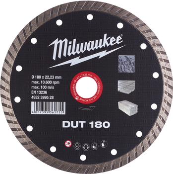 Диск алмазный Milwaukee DUT 180 (4932399528)