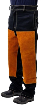 Брюки сварщика KWeld XXXL кожа с пробаном, кевларовая нить (Welding Proban Trousers) (0700010337A)
