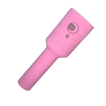 Керамічне сопло подовжене TIG 18SC - №6, ф 9,5 мм/L 76,0 мм), 701.0428, Abicor Binzel