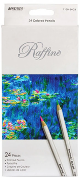 Карандаши цветные 24 цвета 7100-24СВ, "Raffine" Marco