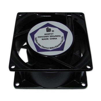 Вентилятор Axial Fan 80x80x38, AC 230V 50Hz, 8038FZY, 14W, 45м³/г, 2300об/хв 8038FZY