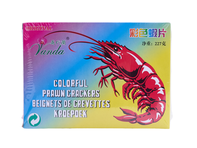 Чипси рисові зі смаком креветки Vanda 227 г