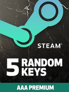 AAA Premium Random 5 Keys для ПК (Ключ активації Steam)