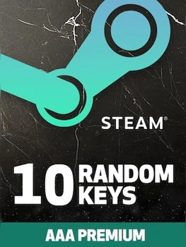 AAA Premium Random 10 Keys для ПК (Ключ активації Steam)