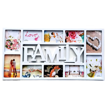 Фоторамка FAMILY на 10 фото 73х37х2 см