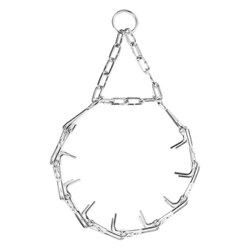 Ошейник строгий проволочный Collar COLLAR S Хромированный Ширина 20 мм Длина 48 см — 6225