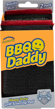 Губка-скрабер Scrub Daddy металлизированная BBQ 2 шт (5060481024051)
