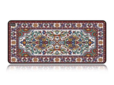 Игровая поверхность WorkPlaceShop Hutsul Carpet XXL 300х500 мм — коврик для мыши в виде ковра, Speed поверхность, прошитые края, прорезиненная основа