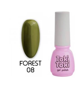 Гель-лак (оливковий) Forest FS08 Toki Toki 5 мл