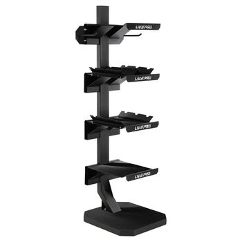 Стеллаж модульный для инвентаря кроссфит LiveUp LP8875 STORAGE RACK