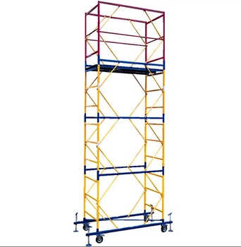 Вышка-тура VIRASTAR КОМПАКТ 3+1 (5 м, 0.8x1.7 м) с домкратами (25669)