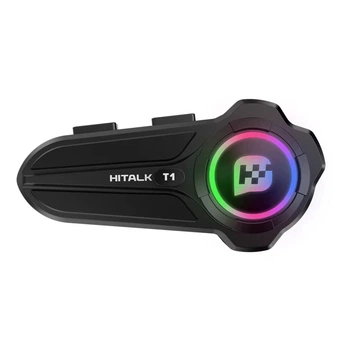 Гарнитура для шлема Hitalk T1 Bluetooth с FM-радио и голосовым управлением