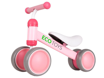 Біговел EcoToys Mini JM-118 Рожевий (5903089066460)