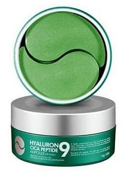 Успокаивающие гидрогелевые патчи с пептидами MEDI-PEEL Hyaluron Cica Peptide 9 Ampoule Eye Patch 60 шт