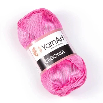 Пряжа YarnArt Begonia (Бегония) 5001 темная роза