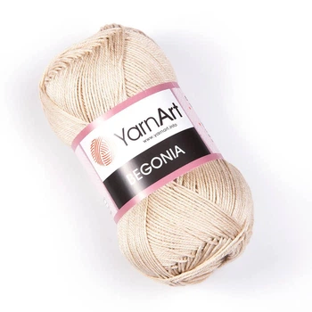 Пряжа YarnArt Begonia (Бегония) 4660 бежевый