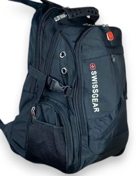 Рюкзак туристичний SwissGear 32л міський з дощовиком, USB та AUX (21101096)
