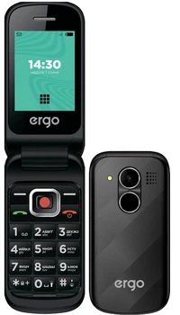 Мобильный телефон Ergo F241 Black UA