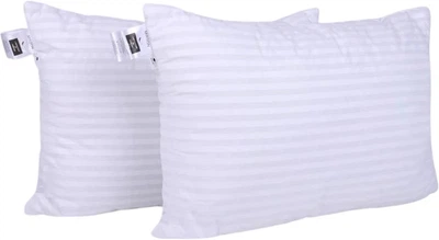 Набор подушек MirSon Сolor Fun Line 17-0605 Stripe White № 0119 Eco-Soft средняя 50x70 см 2 шт (2200011158341)