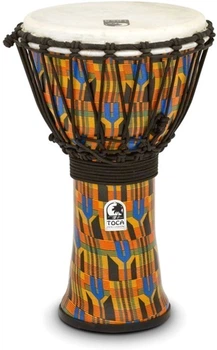 Джембе Toca Freestyle Rope Tuned SFDJ-9K (9") Kente Cloth (G-TO803214)