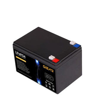 Акумуляторна батарея GEAR LiFePo4 12.8V-12 Ah (153,6 кВт/ч)