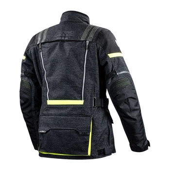 Мотокуртка LS2 Nevada Lady Jacket Black Hi-Vis Yellow - S