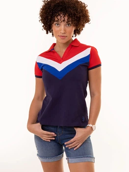 Поло жіноче U.S. Polo Assn 215688-ZH00A(evening blue) XS Синє (786660337150)