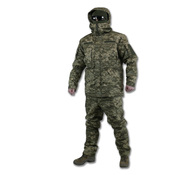 Зимний костюм Water Repellent для военнослужащих с утеплением рип-стоп пиксельный цвет