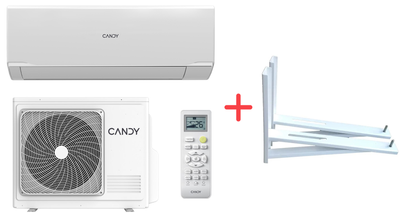 Кондиционер Candy Pura CY-12RAIN-A/CY-12RAOUT-A+ Кронштейн (крепление) для кондиционера Acc Electrics AE-001 (1286113590471) в подарок!