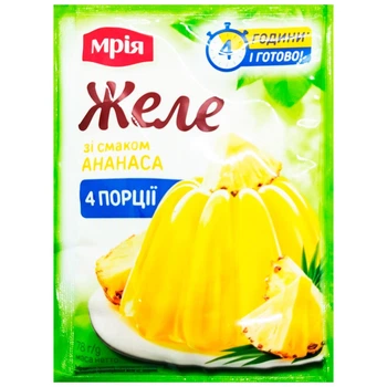Желе "Мрія" зі смаком ананаса 78 г