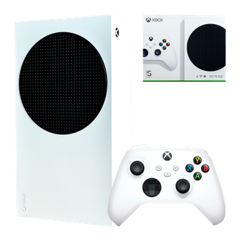 Набор Консоль Microsoft Xbox Series S 512GB White Б/У + Коробка + Геймпад Беспроводной Robot