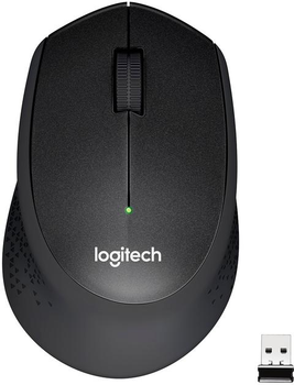 Беспроводная мышь Logitech M330 SILENT Plus – эргономичный дизайн и тихий клик для комфортной работы.